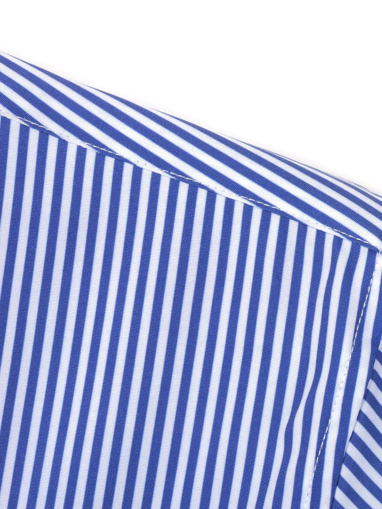 Men's Striped Long Sleeve Button Shirt