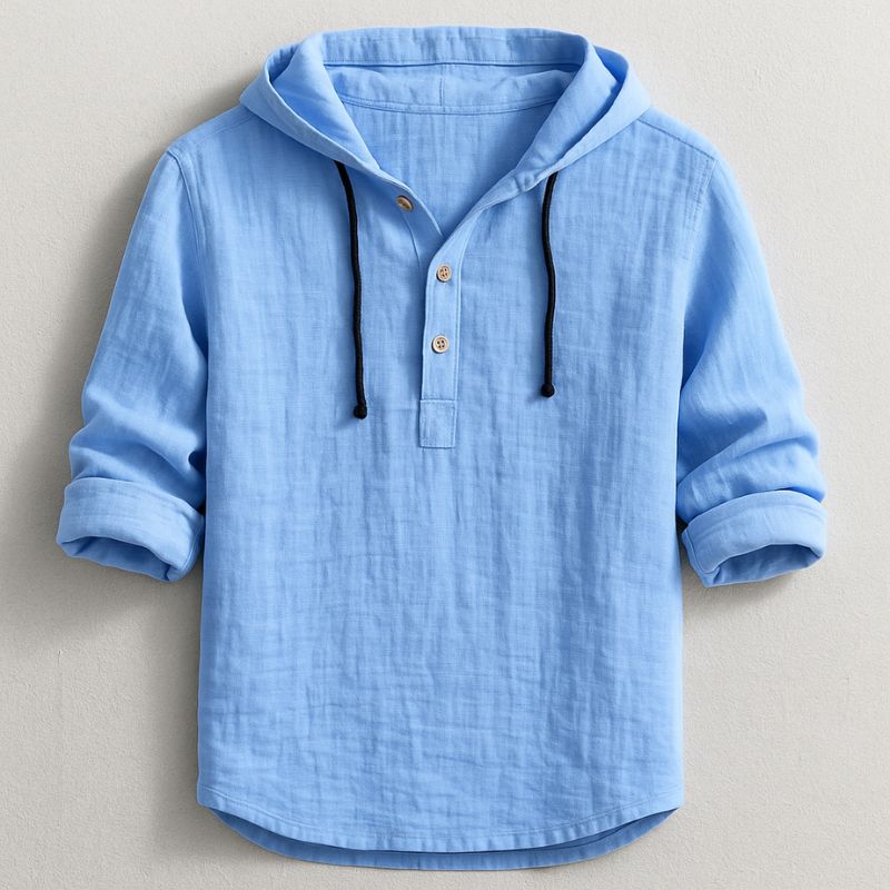 Men's Luxury Hooded Shirt