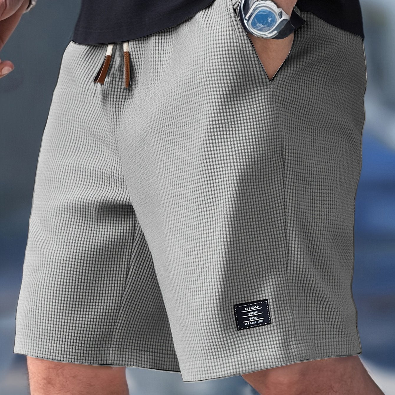 Men's Elegant Knit Shorts