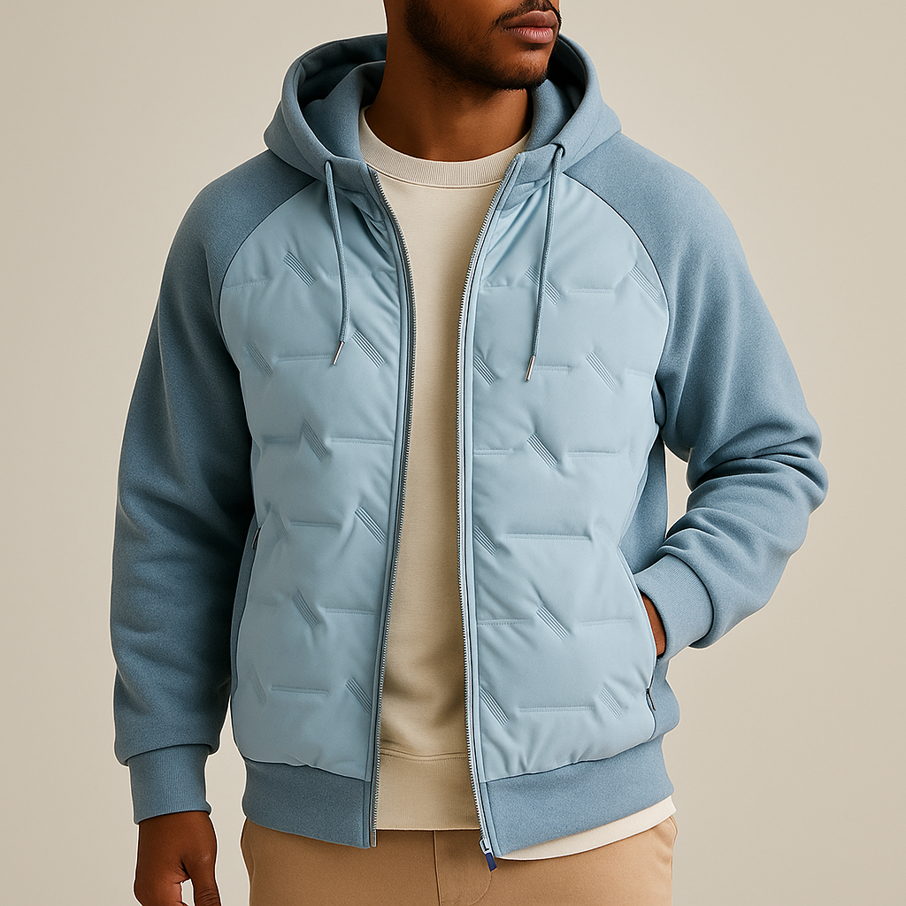 Men's Relaxed Hoodie Jacket
