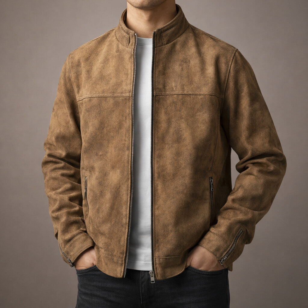 Men's Slim Cut Motorcycle Jacket