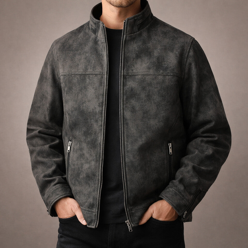 Men's Slim Cut Motorcycle Jacket