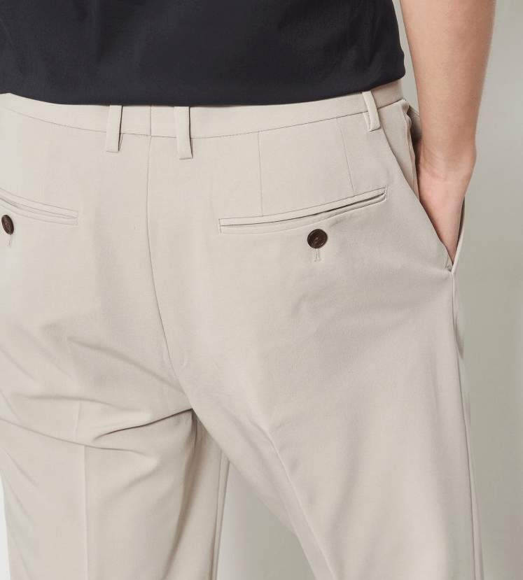 Men's Elastic Tailored Pants