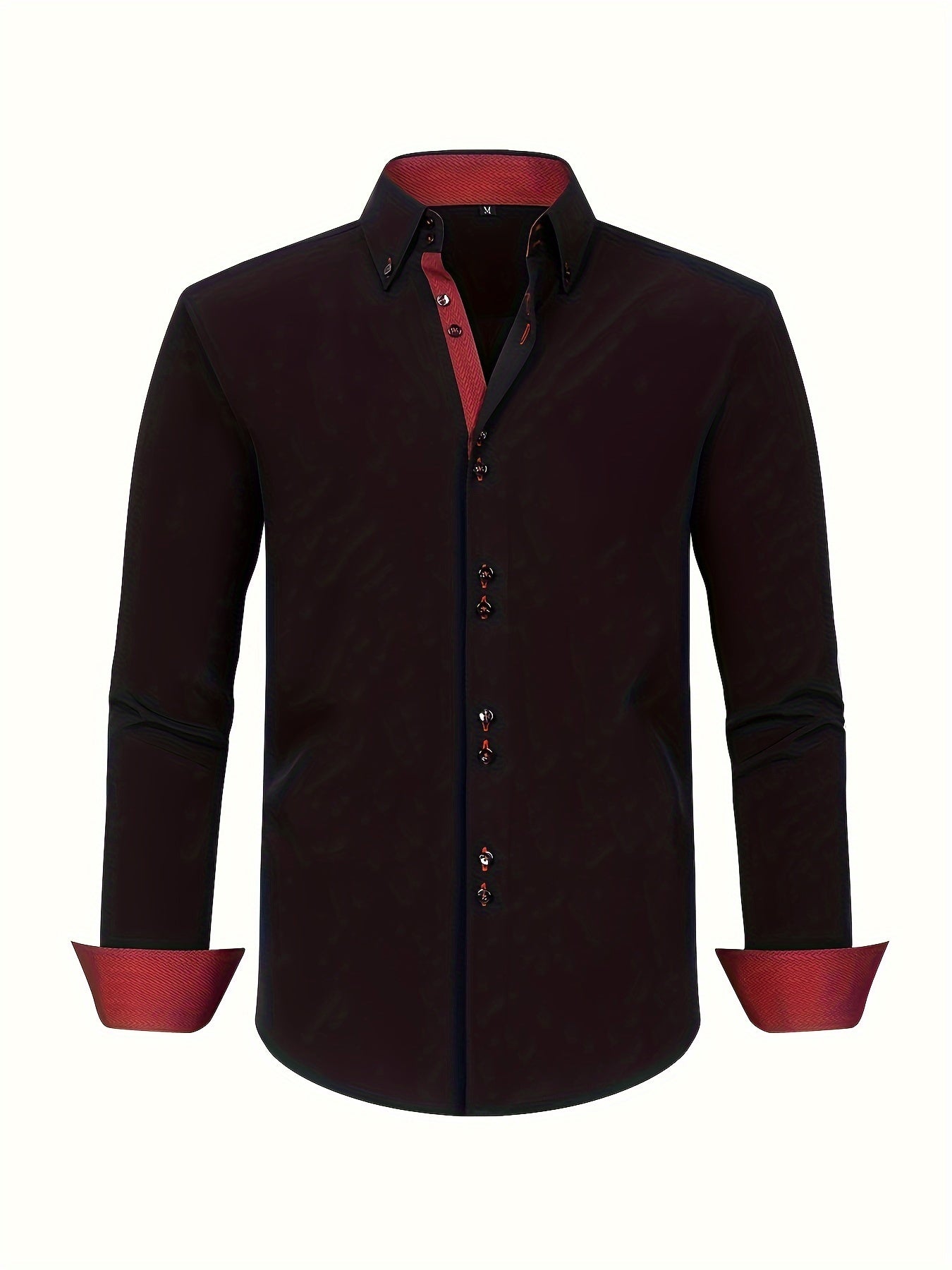 Men's Lightweight Elegant Contrast Shirt