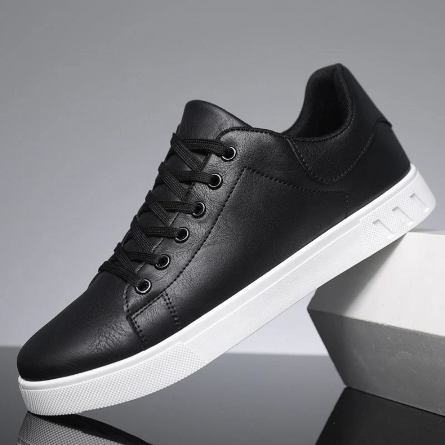 Men's Low-Top Lace-Up Casual Sneakers