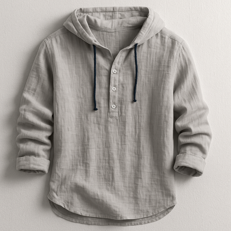 Men's Luxury Hooded Shirt