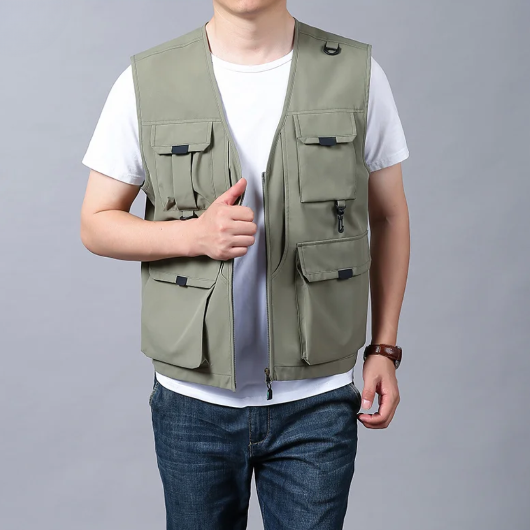 Men's Breathable Cargo Vest