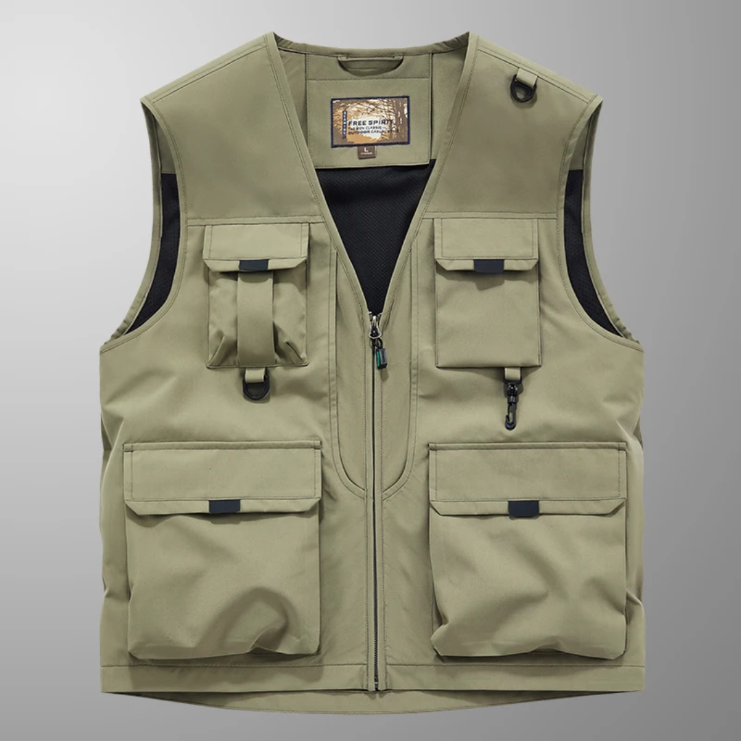 Men's Breathable Cargo Vest