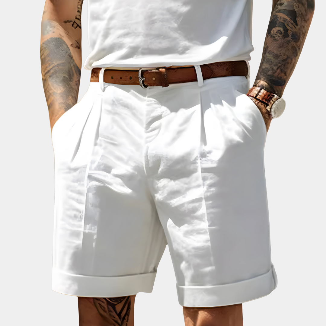 Men's Elegant Breathable Cotton Bermuda