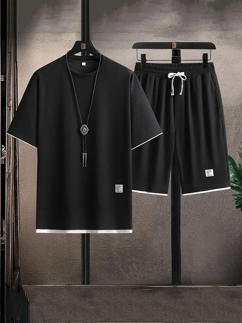 Men's Waffle Lounge Set