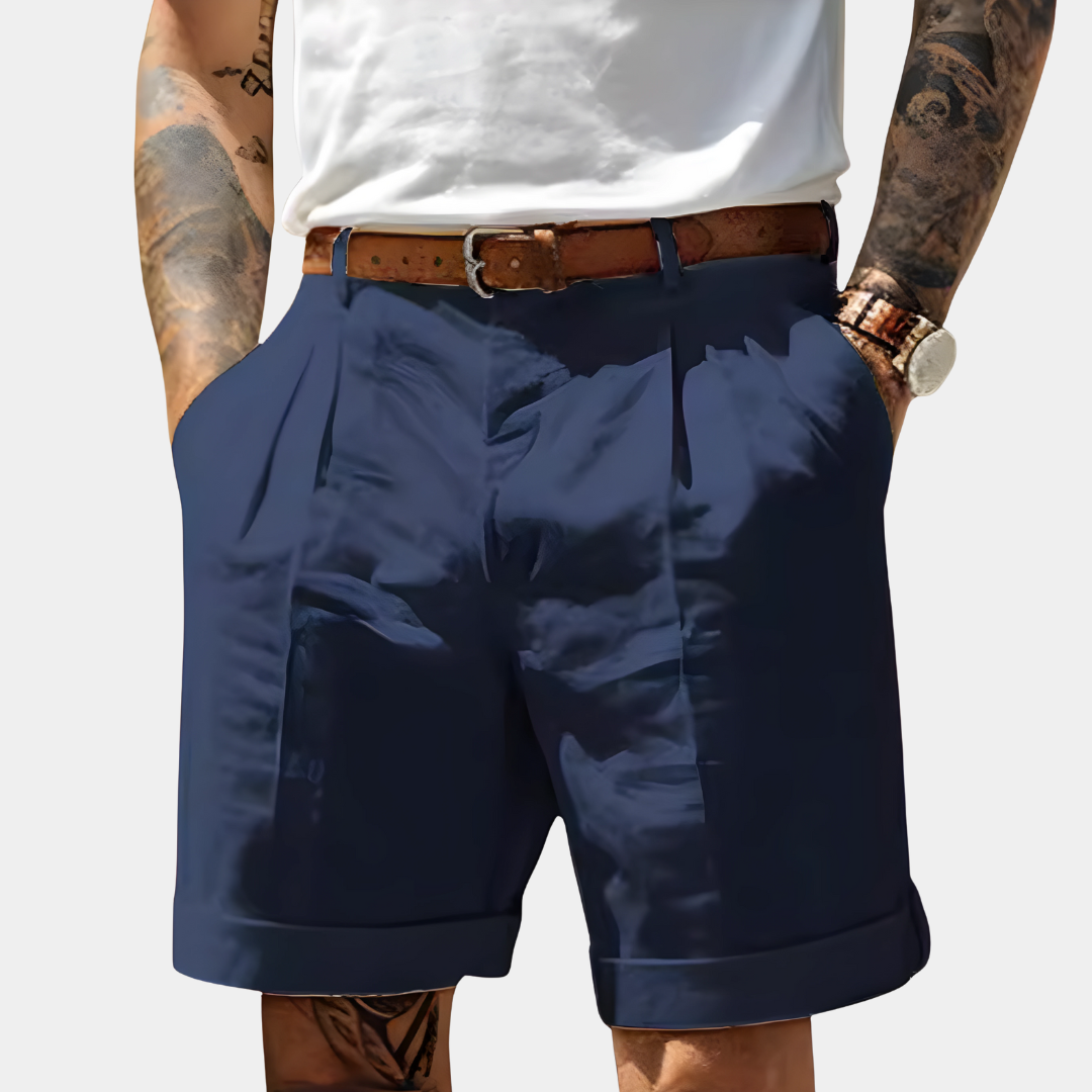 Men's Elegant Breathable Cotton Bermuda