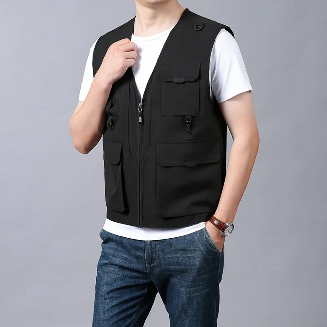 Men's Breathable Cargo Vest