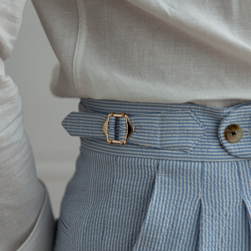 Men's Summer Pleated Pants