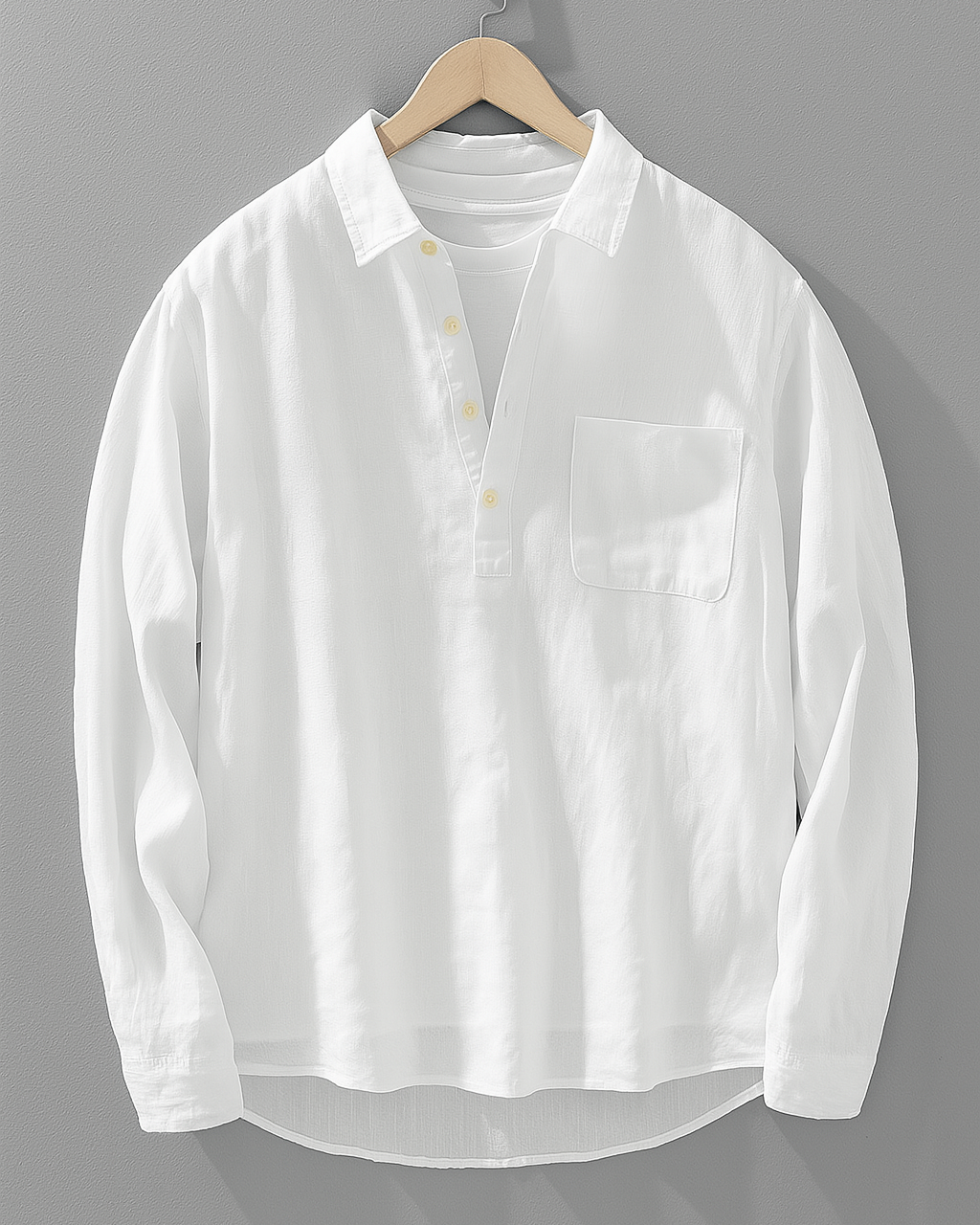 Men's Cotton Linen Shirt