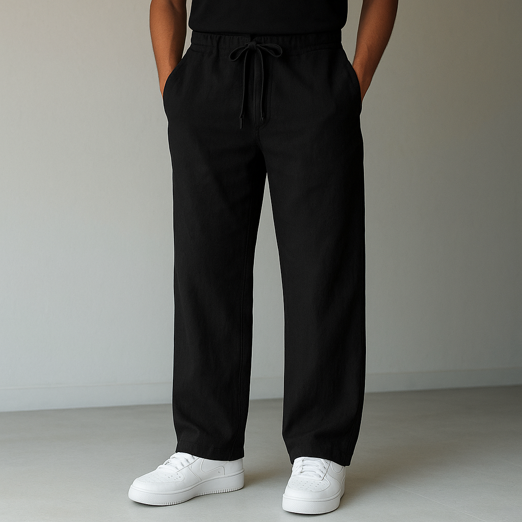 Men's Linen Drawstring Pants