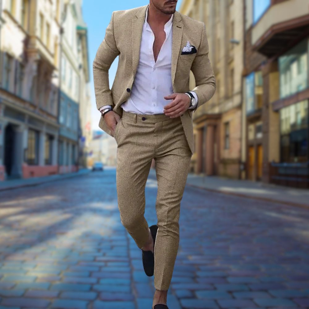 Men's Slim Fit Two-Piece Suit
