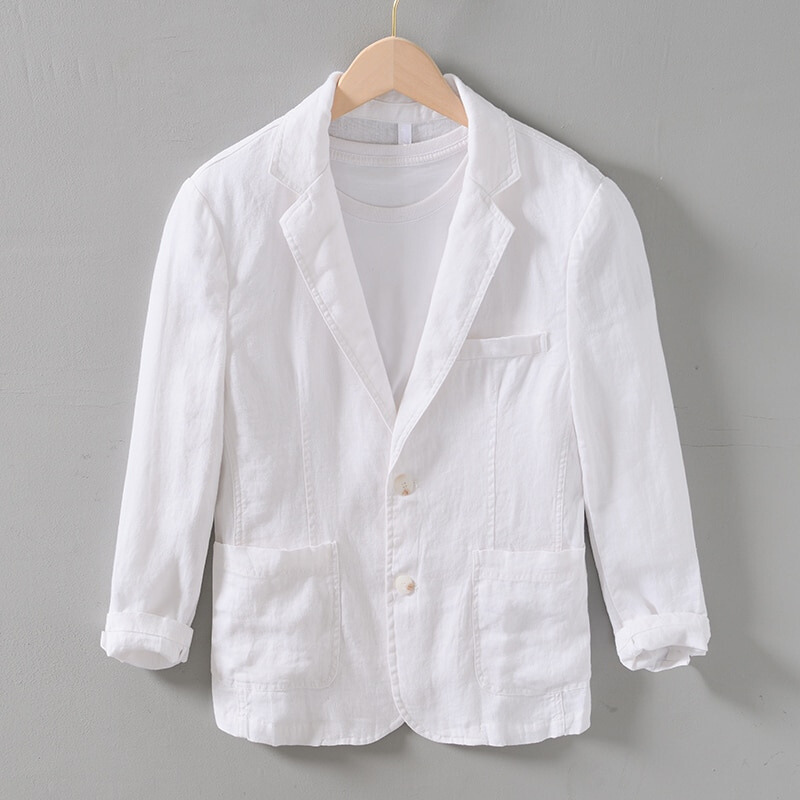 Men's Lightweight Linen Jacket