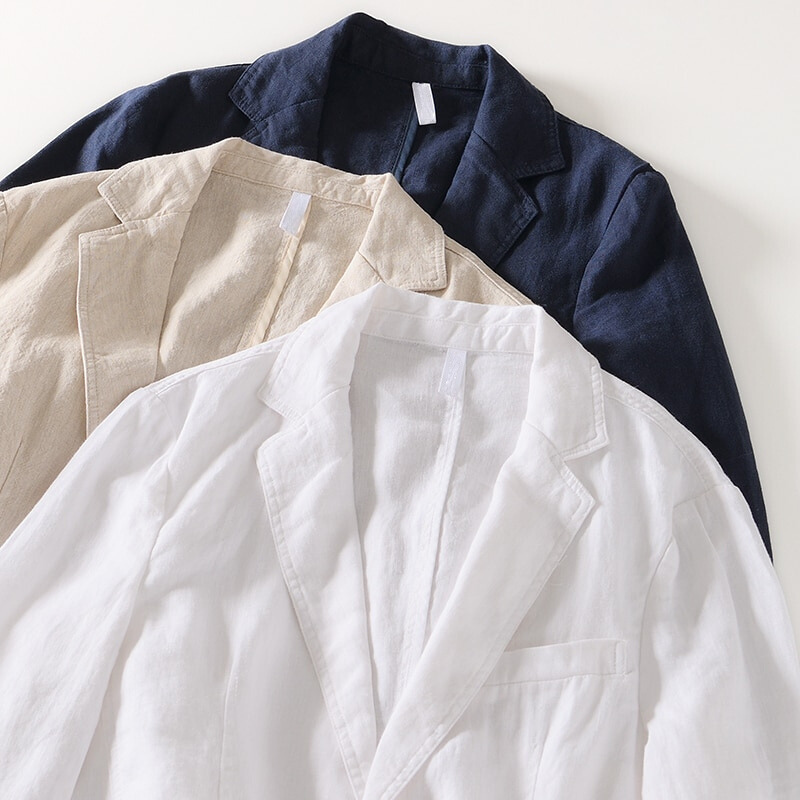 Men's Lightweight Linen Jacket