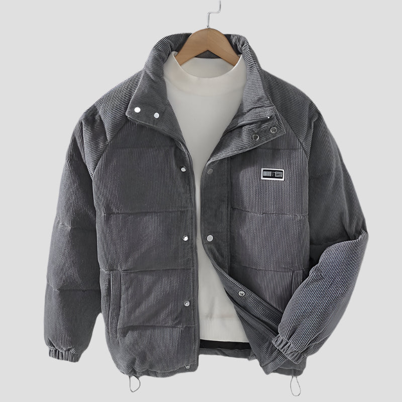 Men's Striped Velvet Jacket