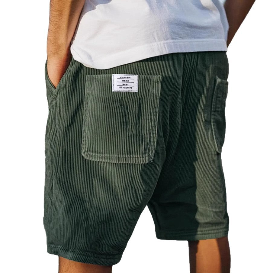 Men's Chic Velvet Shorts