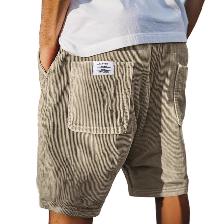 Men's Chic Velvet Shorts
