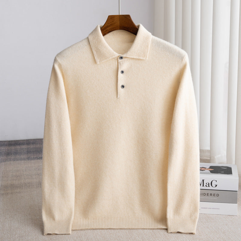 Men's Classic Polo Sweater
