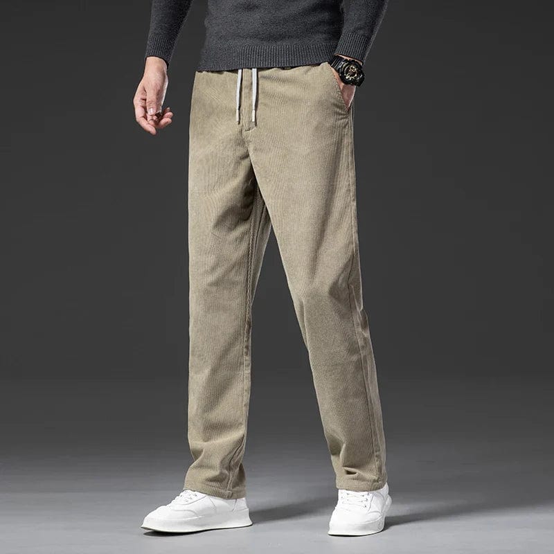 Men's Elastic Velvet Pants