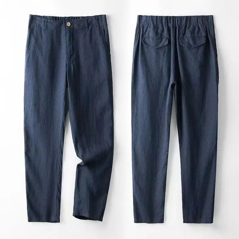 Men's Linen Suit Set