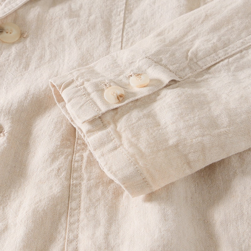 Men's Lightweight Linen Jacket