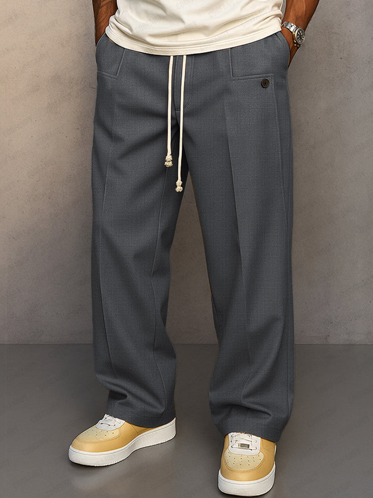 Men's Elegant Drawstring Pants