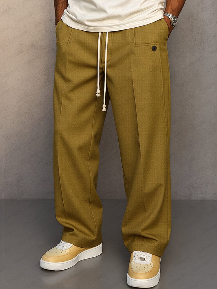 Men's Cotton Drawstring Pants