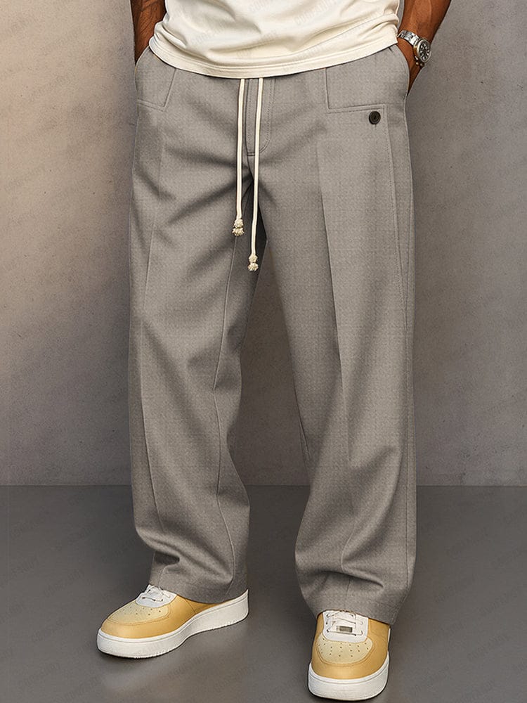 Men's Cotton Drawstring Pants
