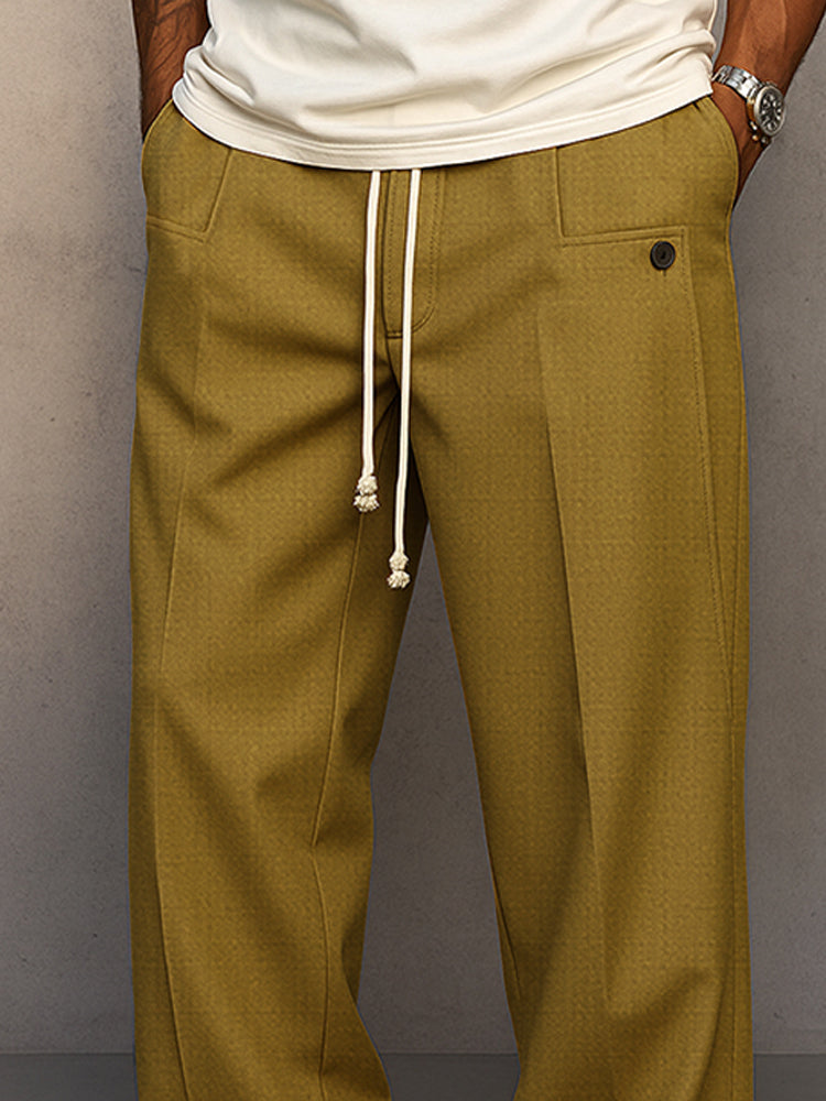 Men's Elegant Drawstring Pants