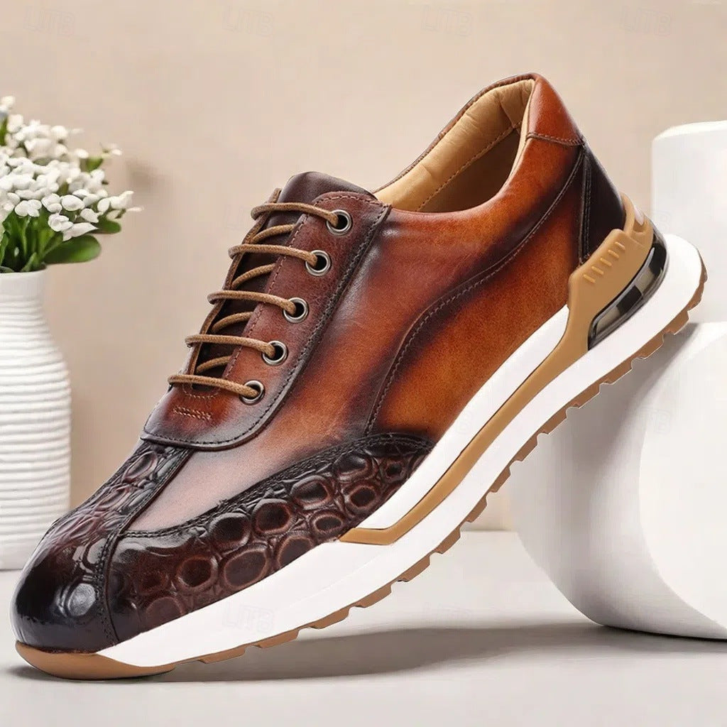 Men's Leather Sneakers