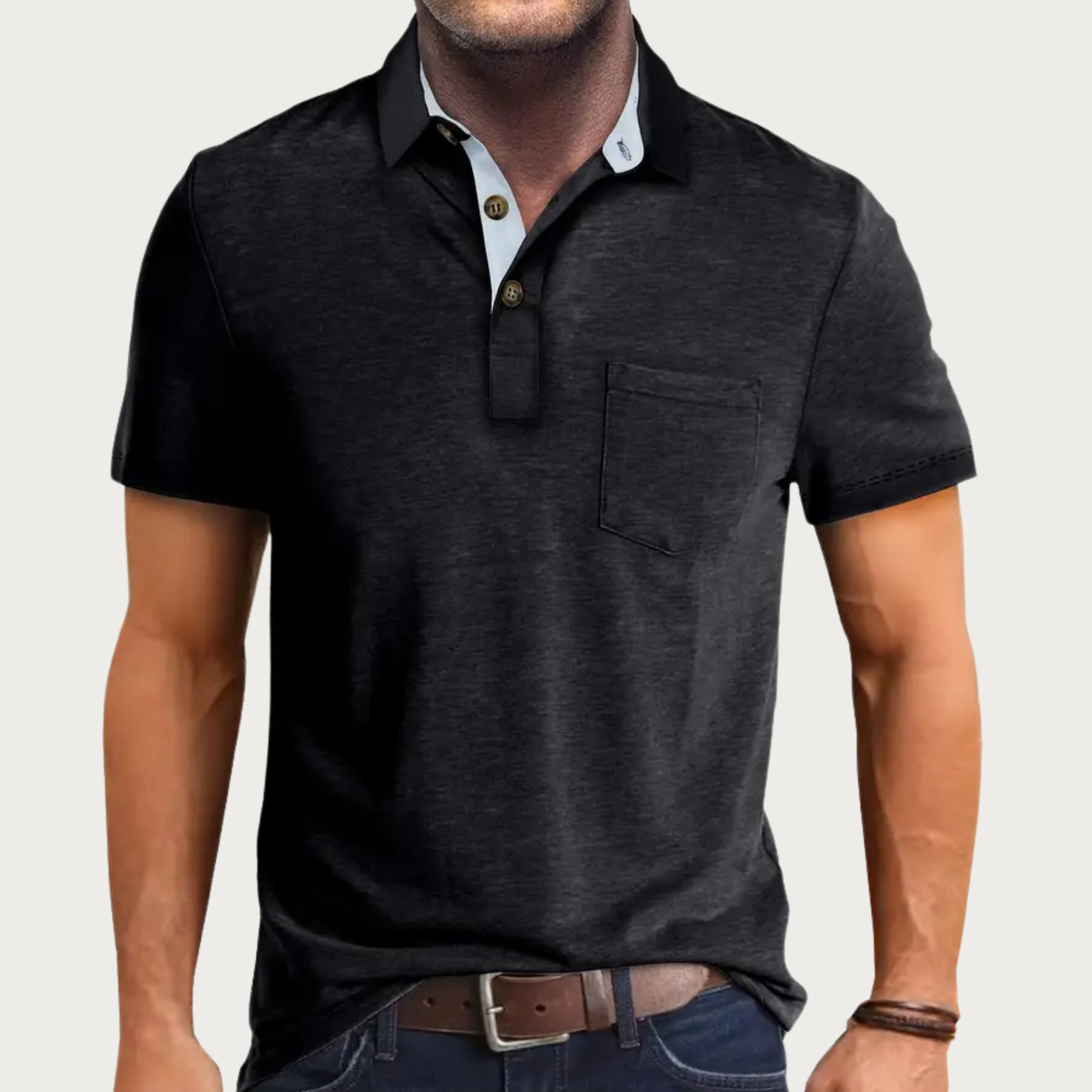 Men's Classic Slim Fit Polo Shirt