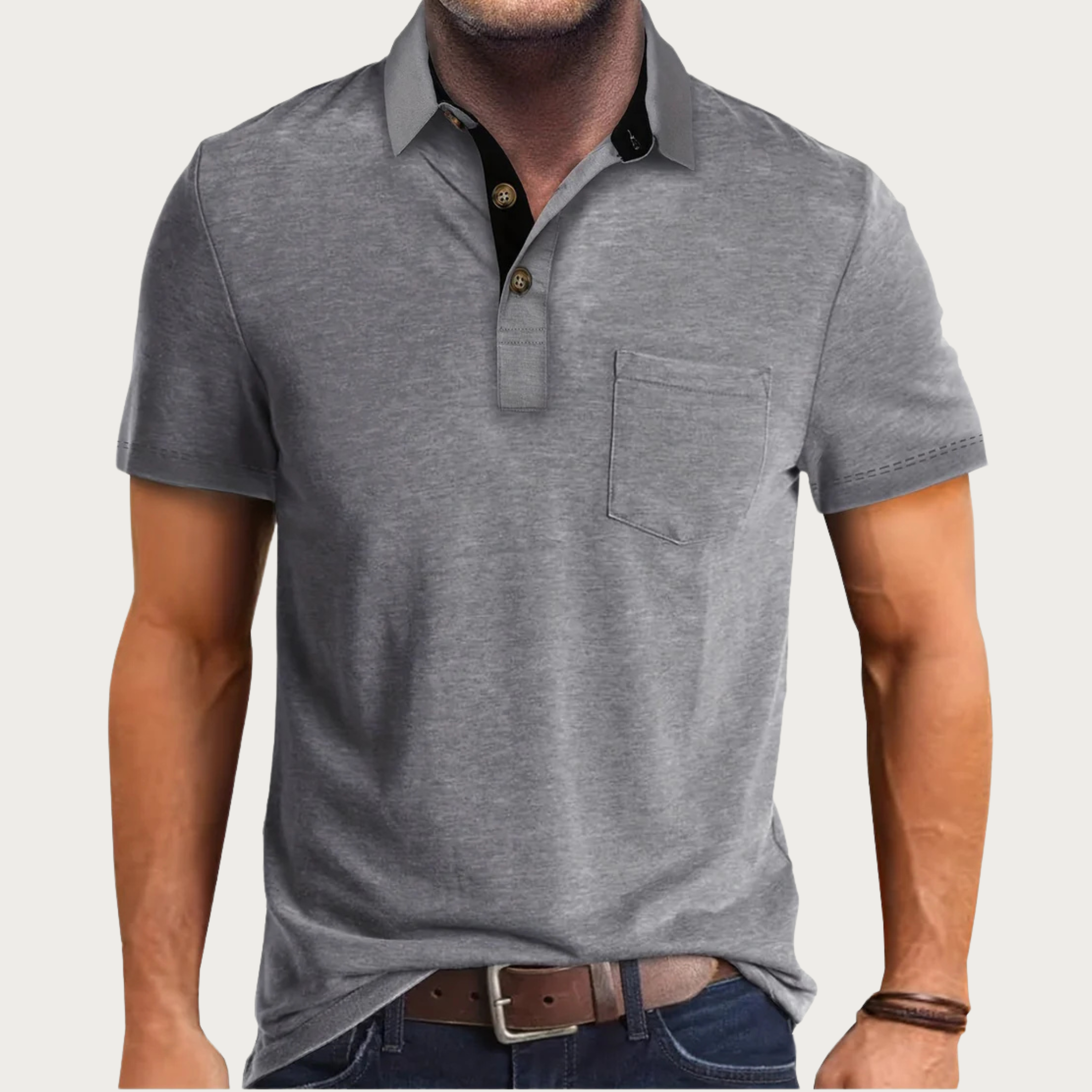 Men's Classic Slim Fit Polo Shirt