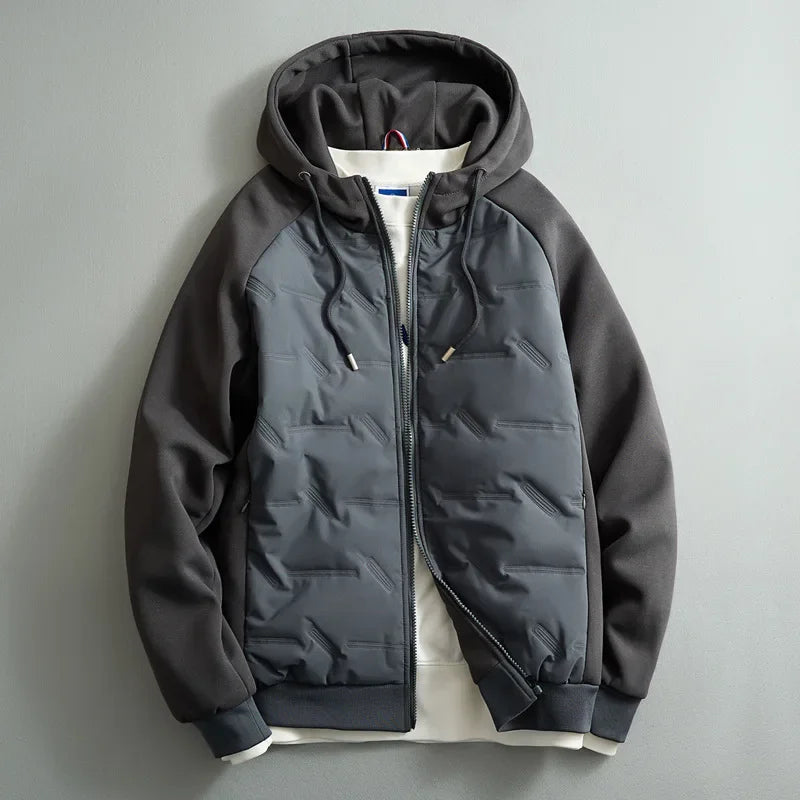 Men's Relaxed Hoodie Jacket