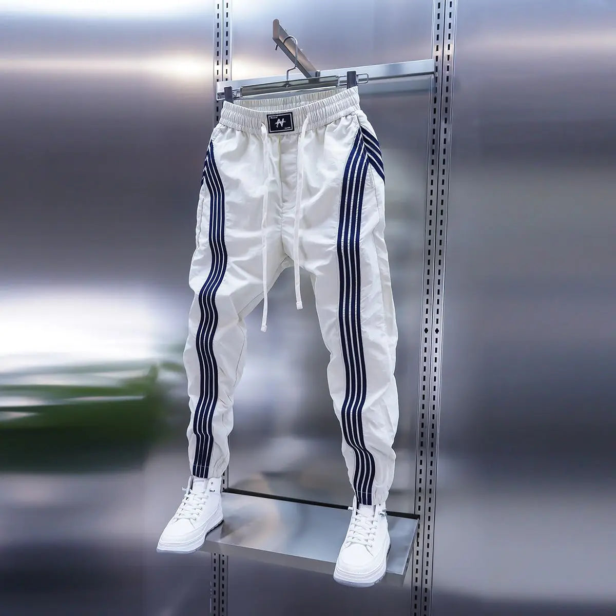 Men's Striped Casual Yoga Pants