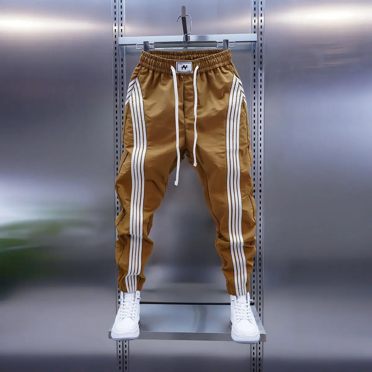 Men's Striped Casual Yoga Pants