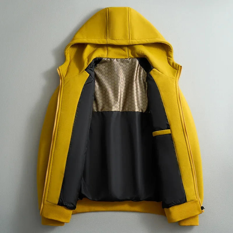Men's Relaxed Hoodie Jacket