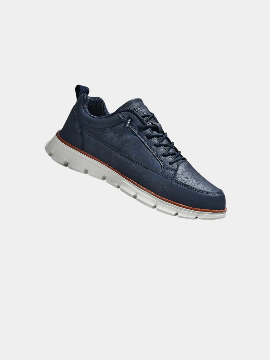 Men's Leather Support Sneakers