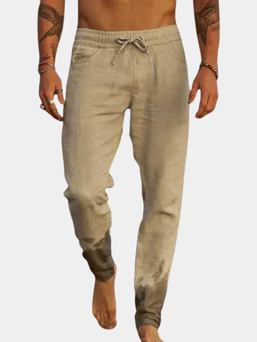 Men's Linen Beach Pants