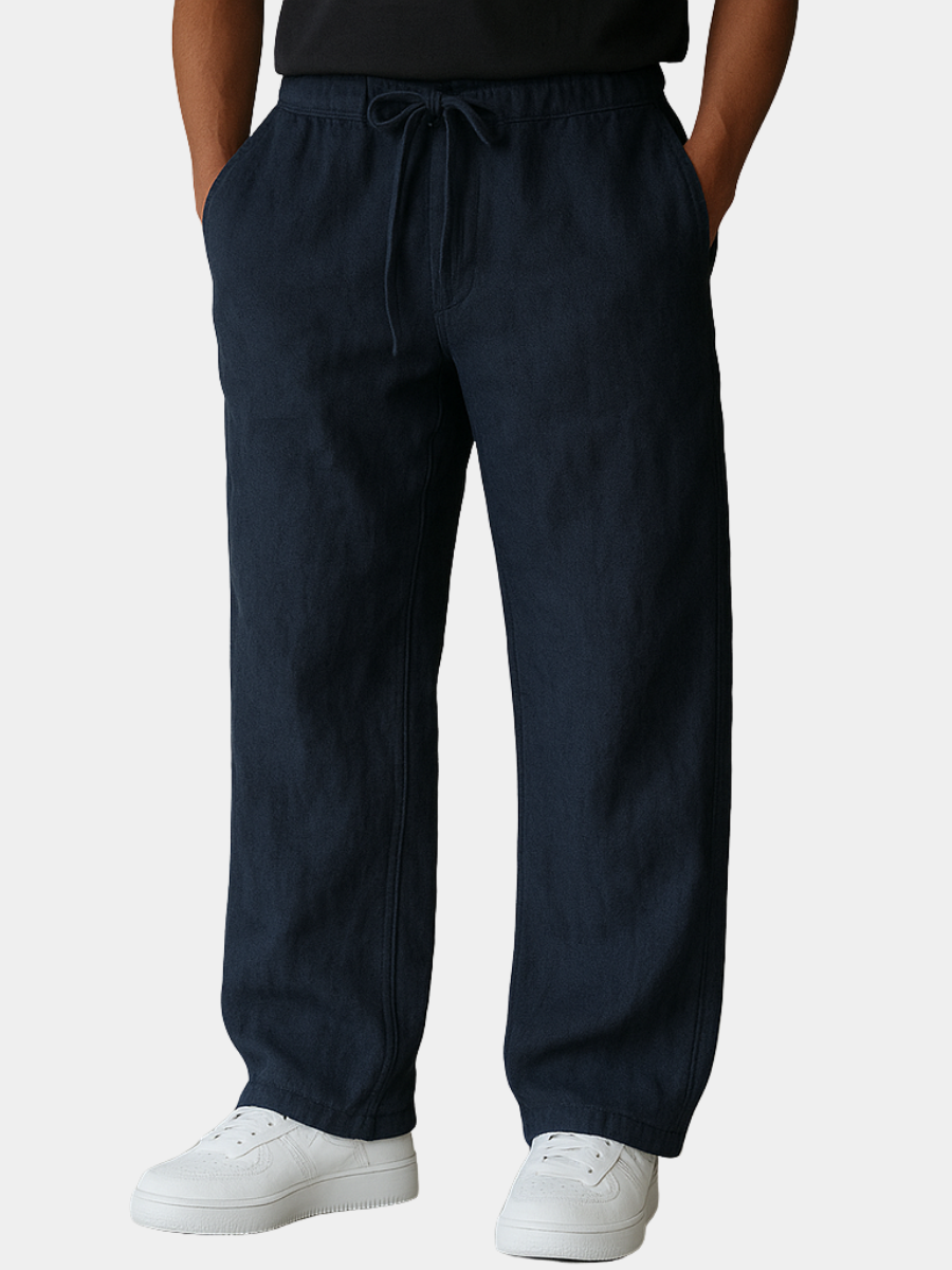 Men's Linen Drawstring Pants