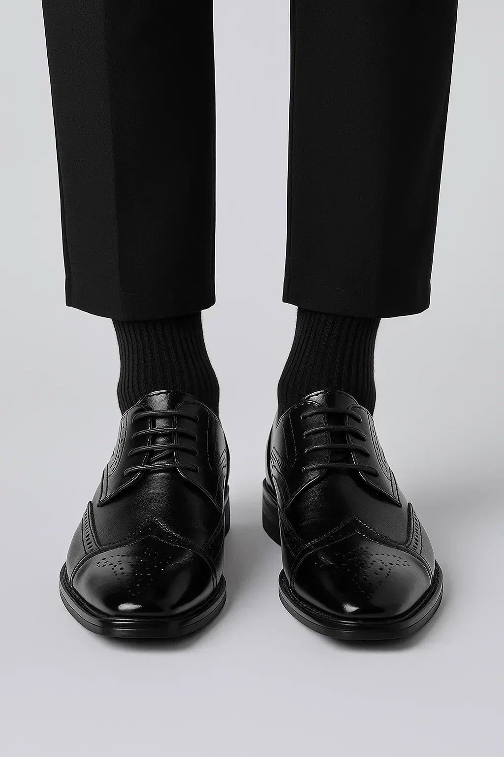 Men's Dress Shoes Genuine Leather Oxford Formal Footwear