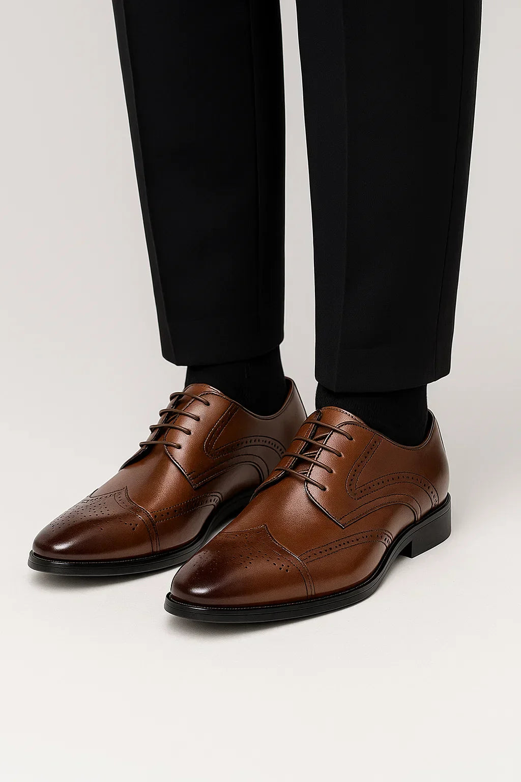 Men's Dress Shoes Genuine Leather Oxford Formal Footwear