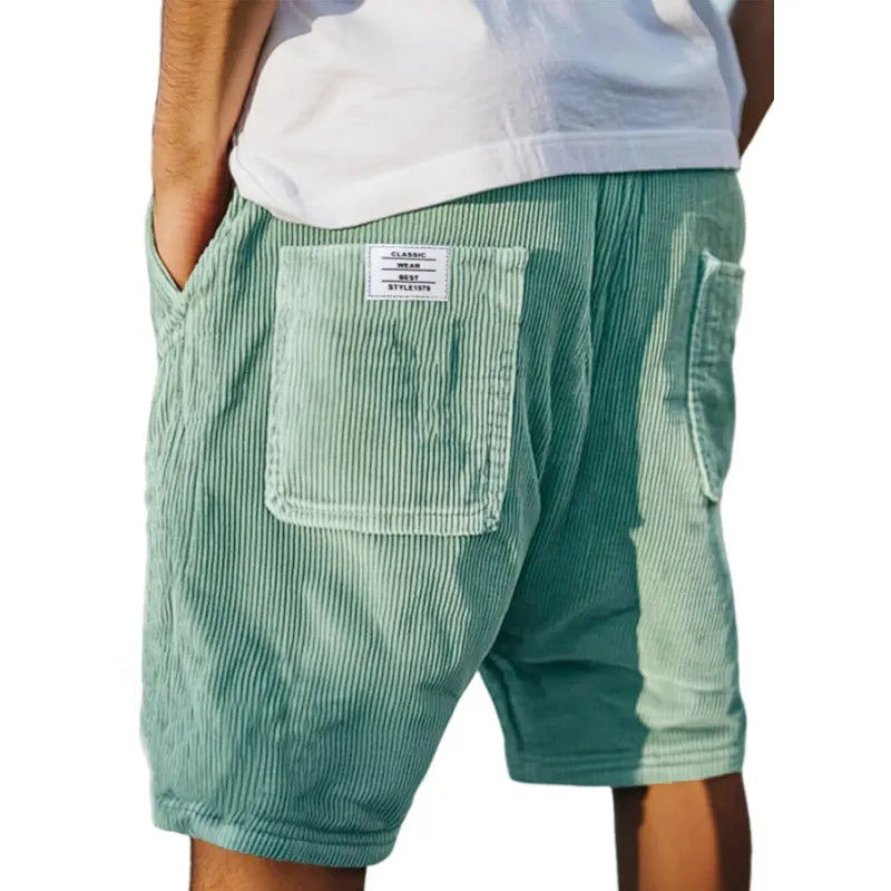 Men's Chic Velvet Shorts