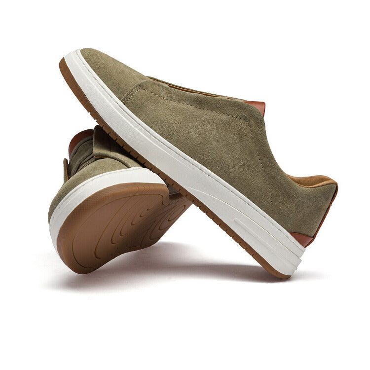 Men's Suede Slip-On Shoes