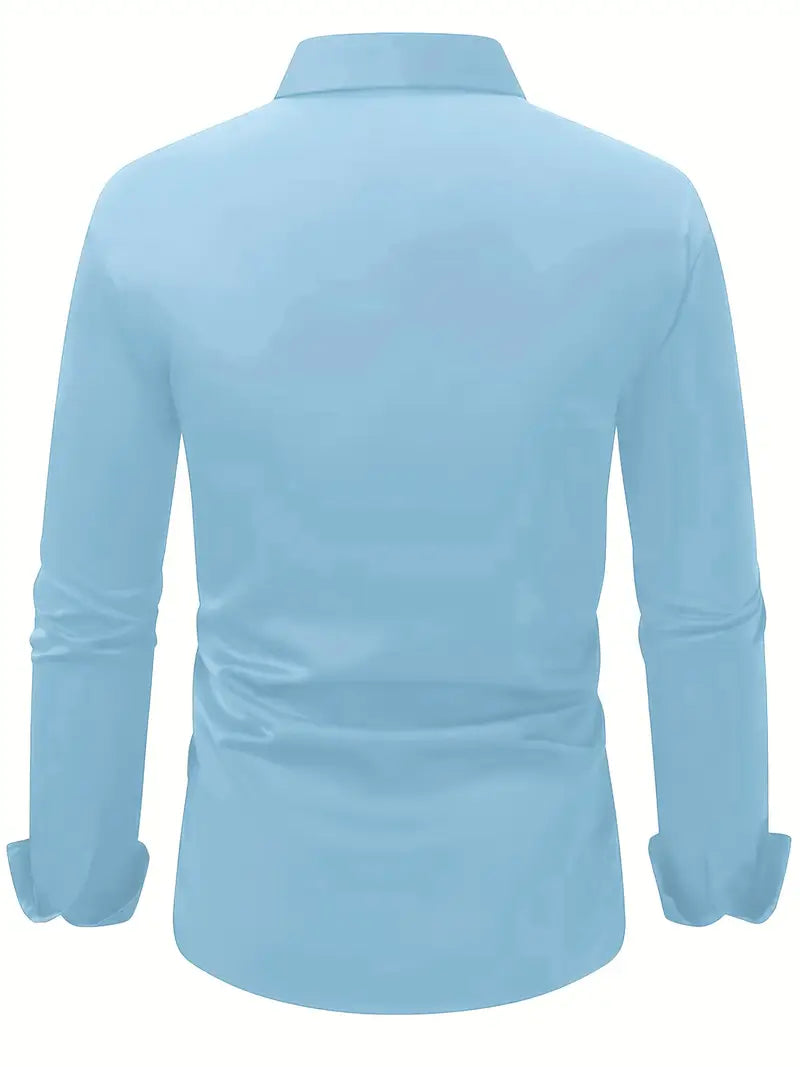Men's Breathable Long Sleeve Shirt