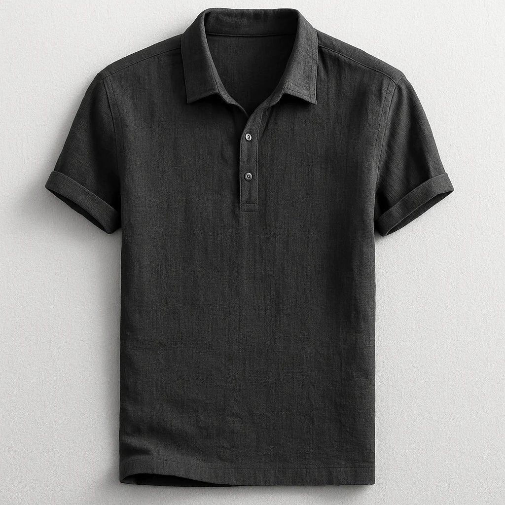 Men's Linen Polo