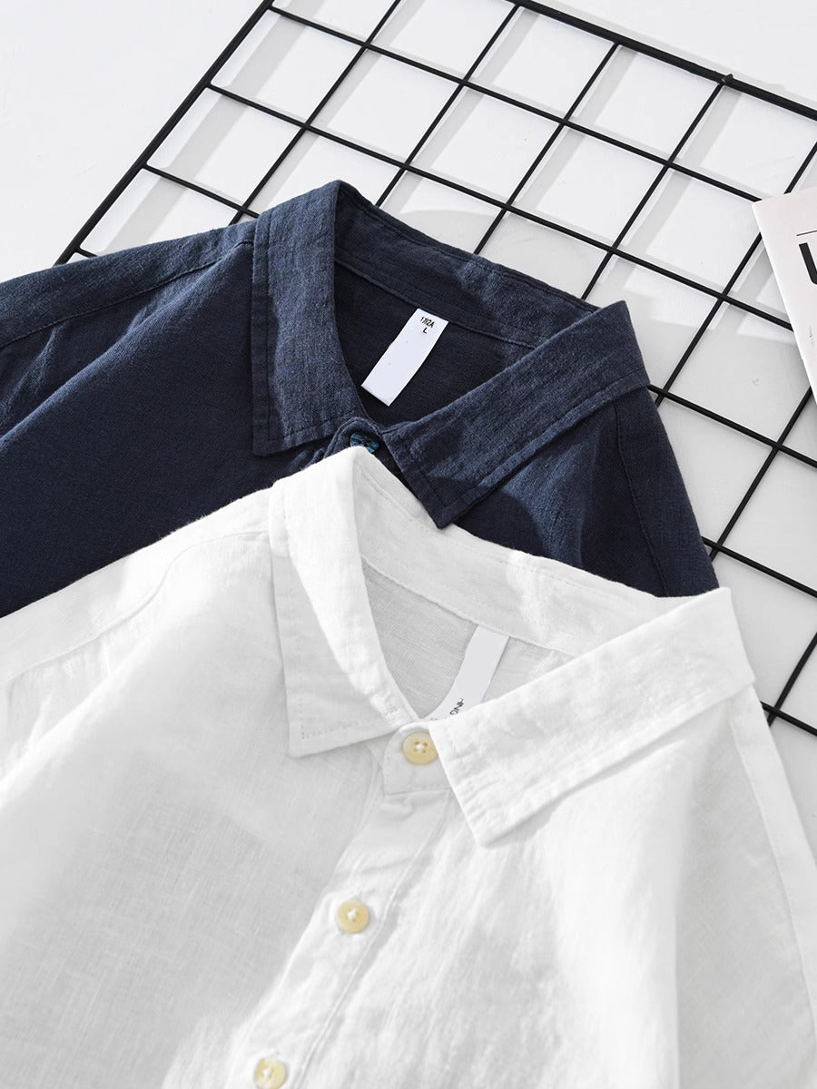 Men's Cotton Linen Shirt